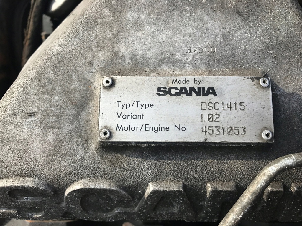 Где находится номер двигателя скания 5 Купить ДВИГАТЕЛЬ SCANIA DSC1415 2000R: отзывы, фото и характеристики на Aredi.ru