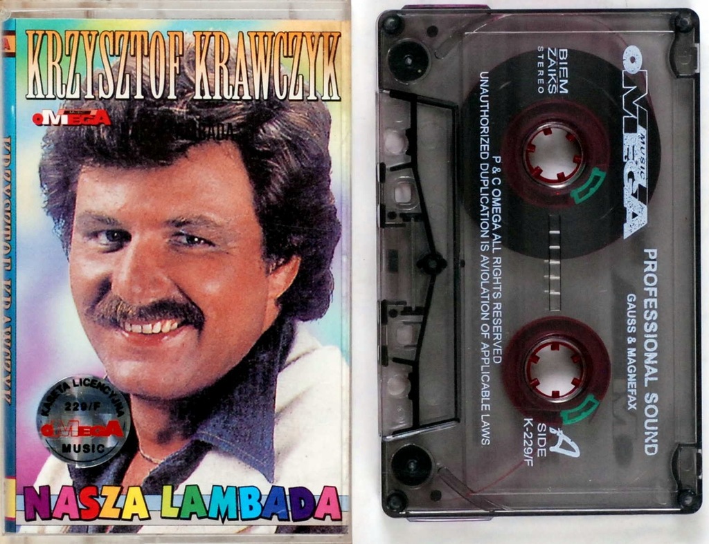 Krzysztof Krawczyk - Nasza Lambada (kaseta) BDB