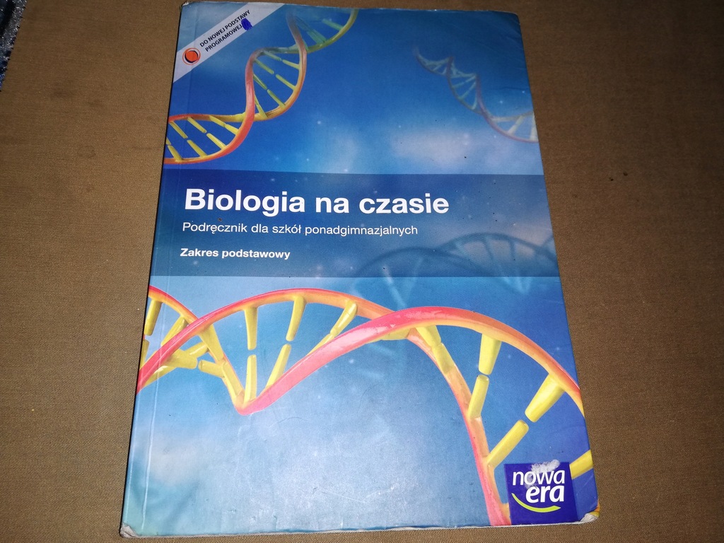 Podręcznik Biologia na czasie wyd Nowa Era E.Bonar