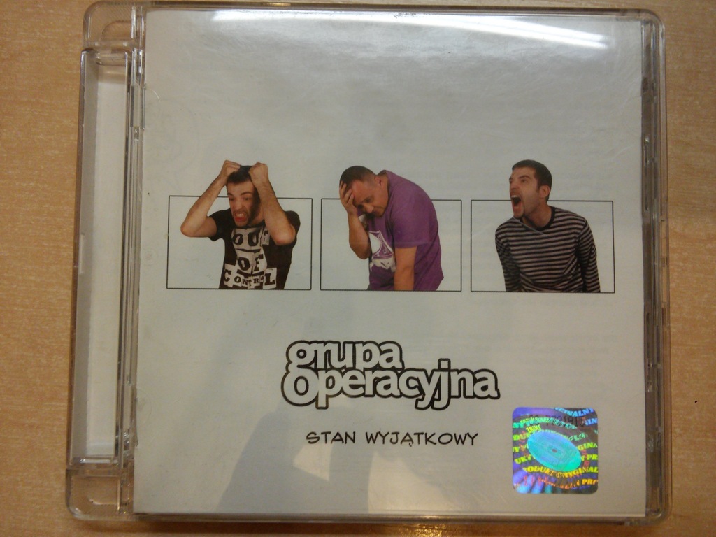 Grupa Operacyjna Stan Wyjątkowy Płyta CD Album
