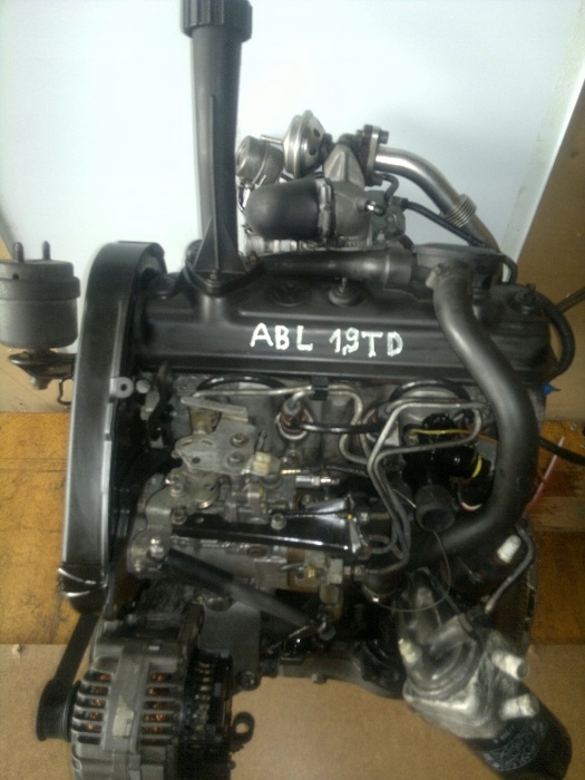 Silnik VW T4 1.9 TD ABL kompletny Gwarancja 7453376687