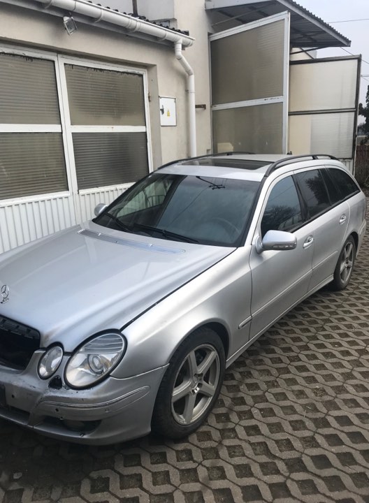 MERCEDES E350 CGI SREBRNY 2009 W211 WARSZAWA