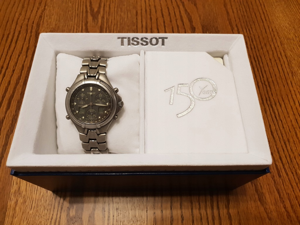 TISSOT Chronograph Titanium T671 7624080894 oficjalne archiwum