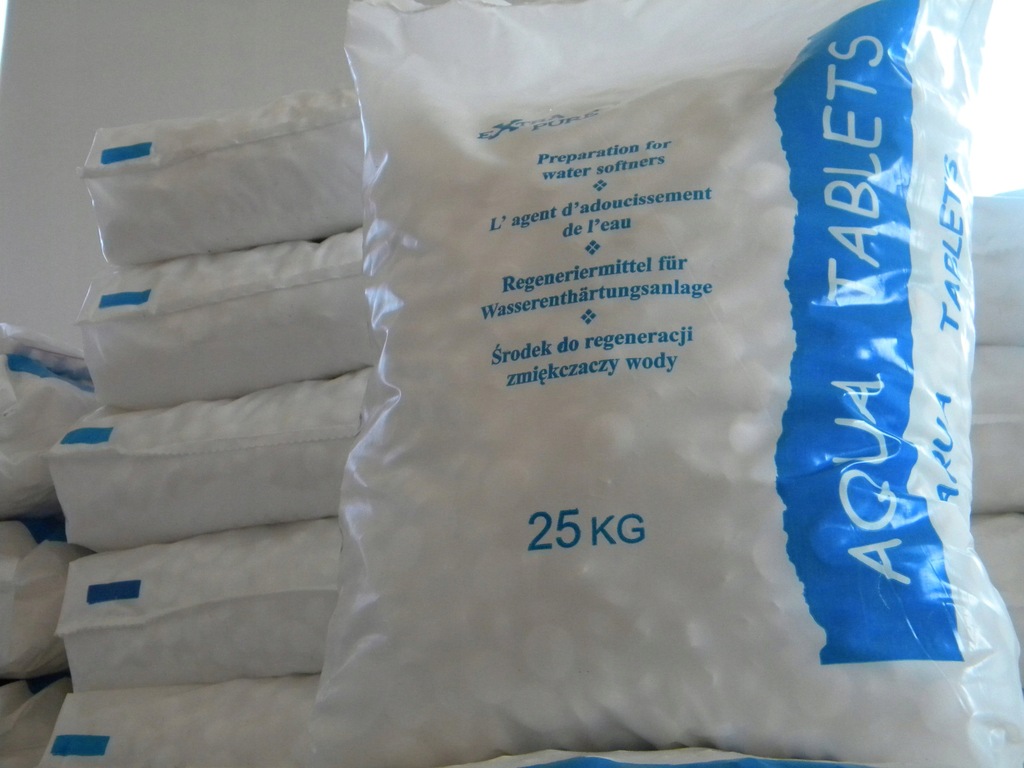 Sól tabletkowana, opakowanie 125 kg - Wieliczka!