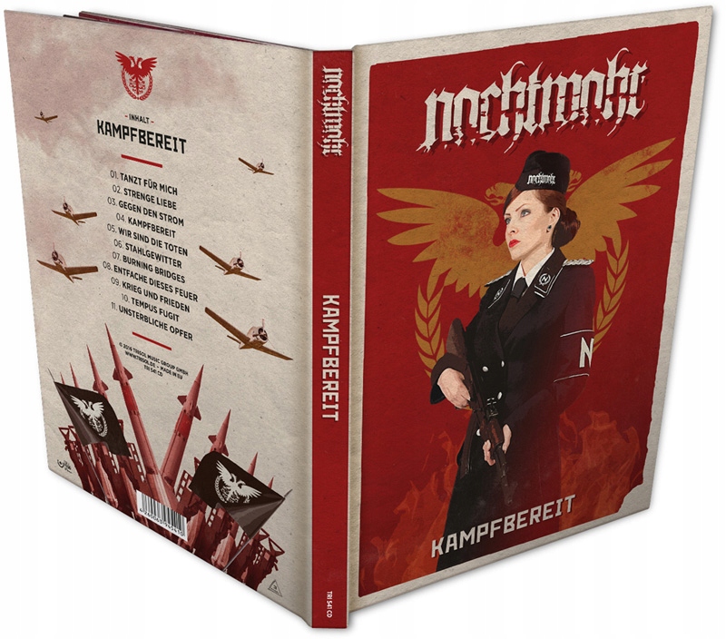 NACHTMAHR - KAMPFBEREIT - CD BOOK NOWOŚĆ!!!!!!!!!!
