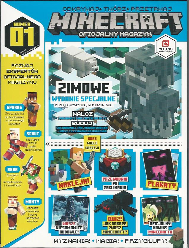 MINECRAFT OFICJALNY MAGAZYN nr 1/2018