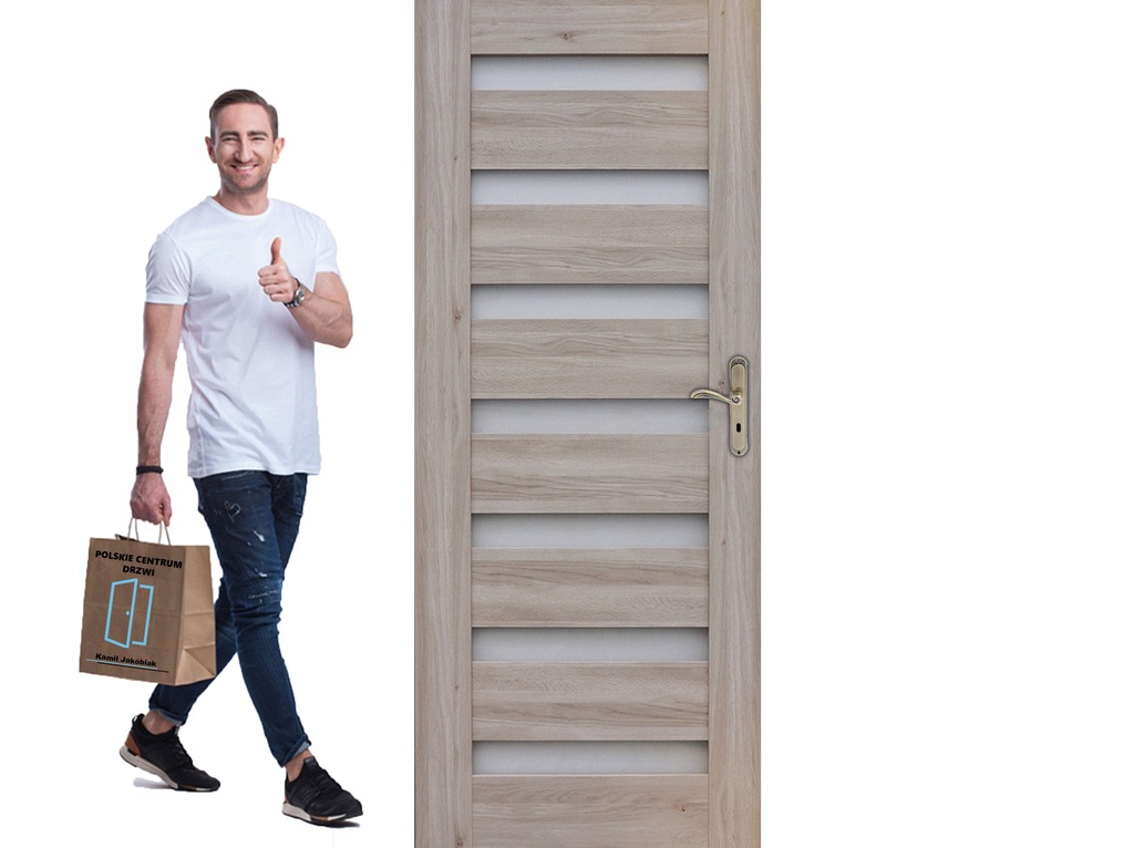 Drzwi wewnętrzne WinDoor ramowe LEO od JAKÓBIAKA!