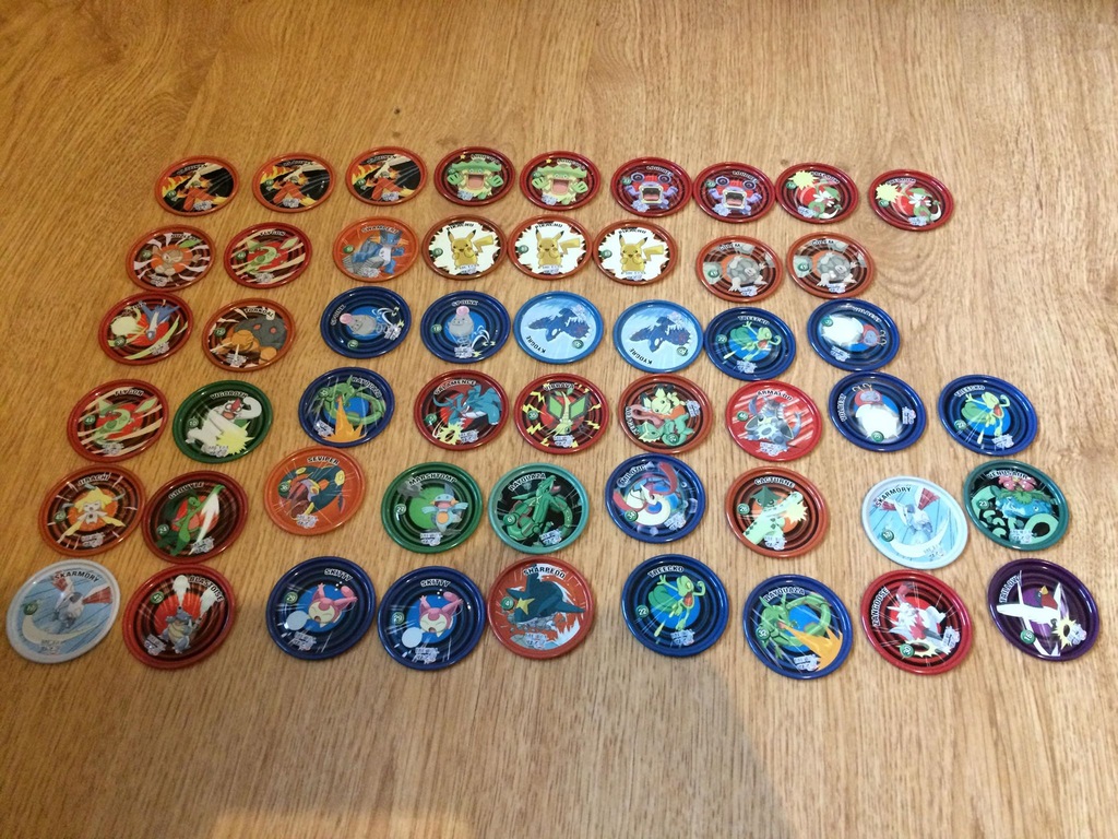 Pokemon Metalowe Tazo