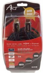 Kabel ART HDMI - HDMI 1.5m Czarny