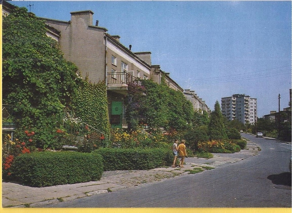 LUBLIN 1977 ul. Nowogrodzka os. im. Mickiewicza