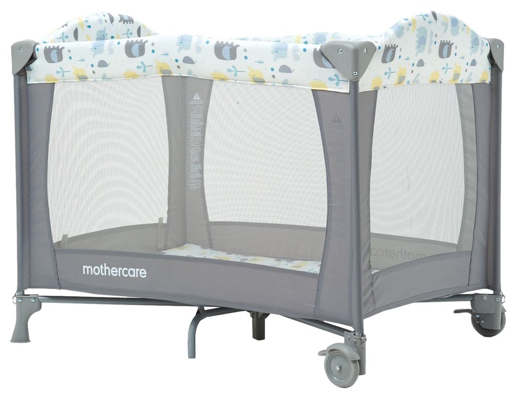 Łóżeczko turystyczne Mothercare - Classic Słoniki