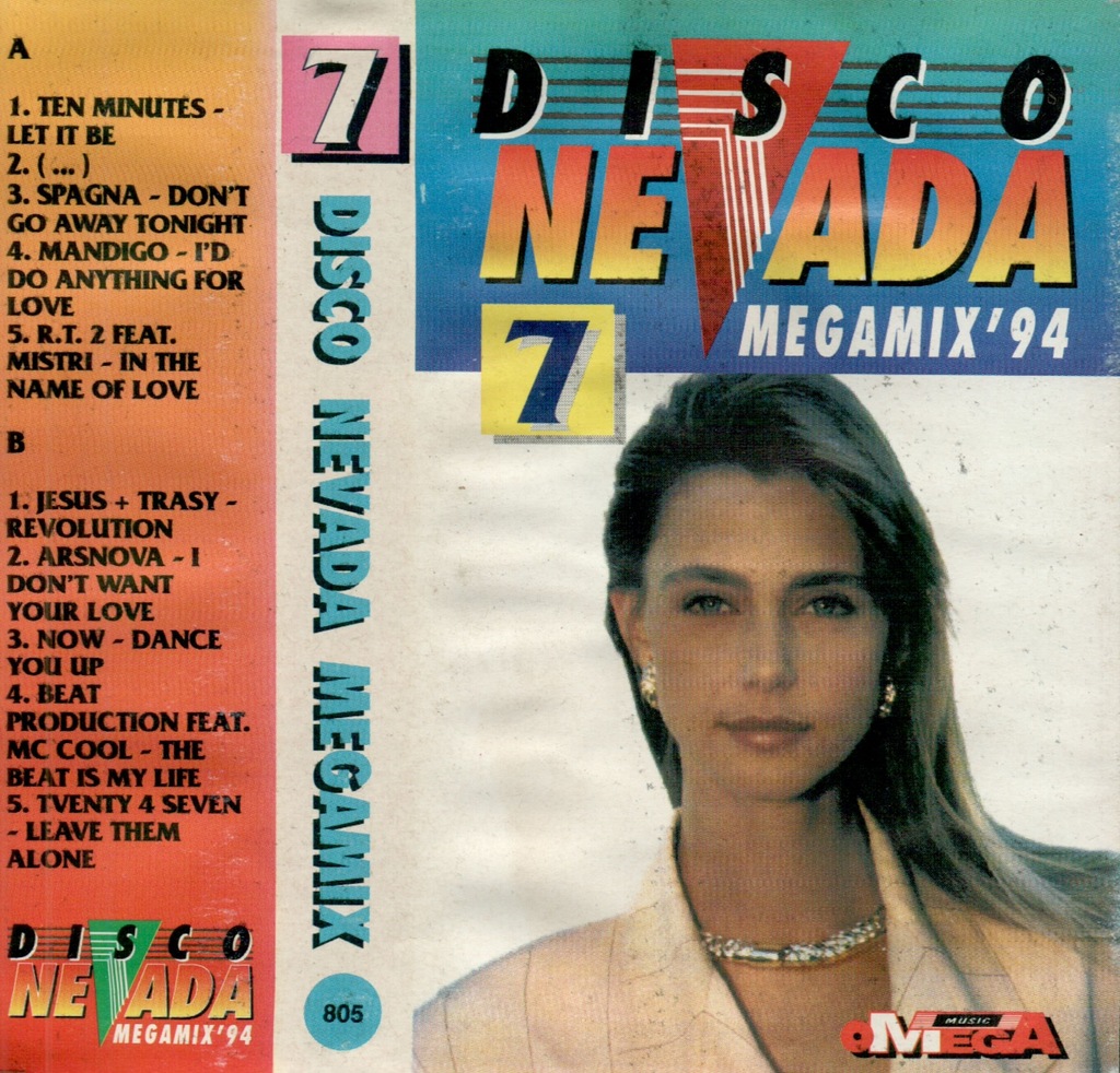 Disco Nevada Megamix '94 Vol.7 OMEGA MUSIC 805