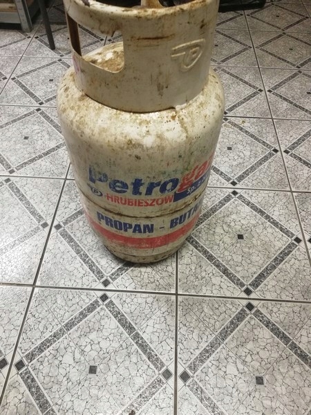BUTLA GAZOWA 11 KG BIAŁA