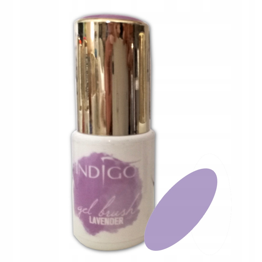 INDIGO Gel Brush UV LED Żel w Pędzelku - LAVENDER