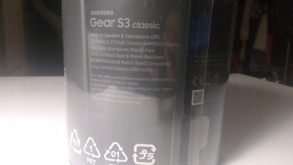 Smartwatch SAMSUNG Gear S3 Classic SILVER SM-R770