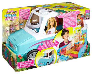 BARBIE WAKACYJNY POJAZD PIESKÓW DLY33