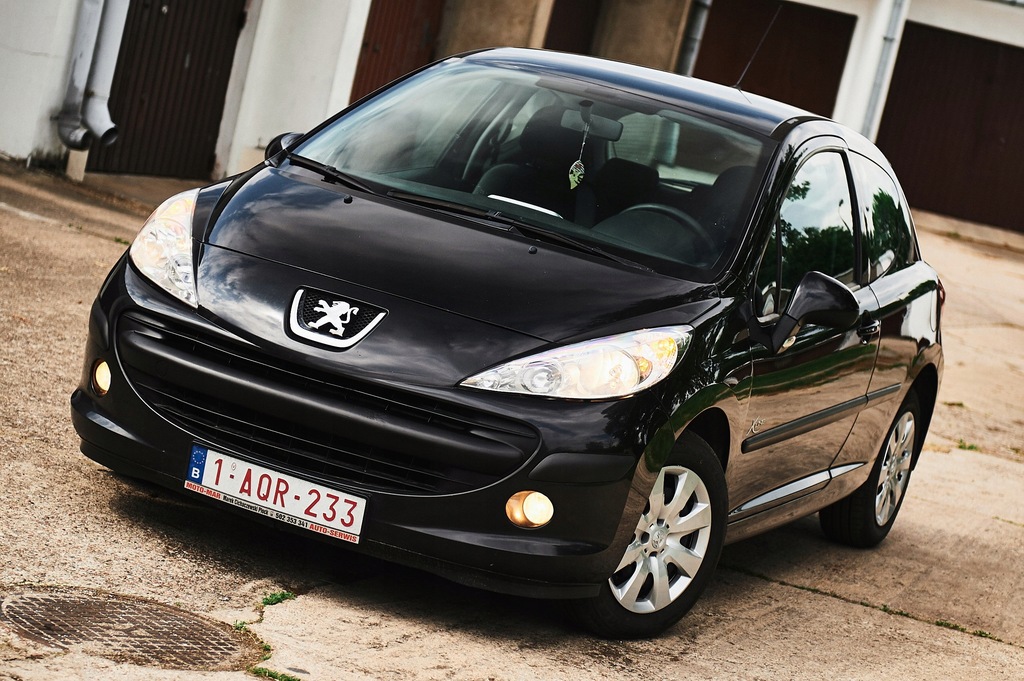 CZARNY PEUGEOT 207 X-LINE 1.4i 75KM KLIMA OPŁACONY