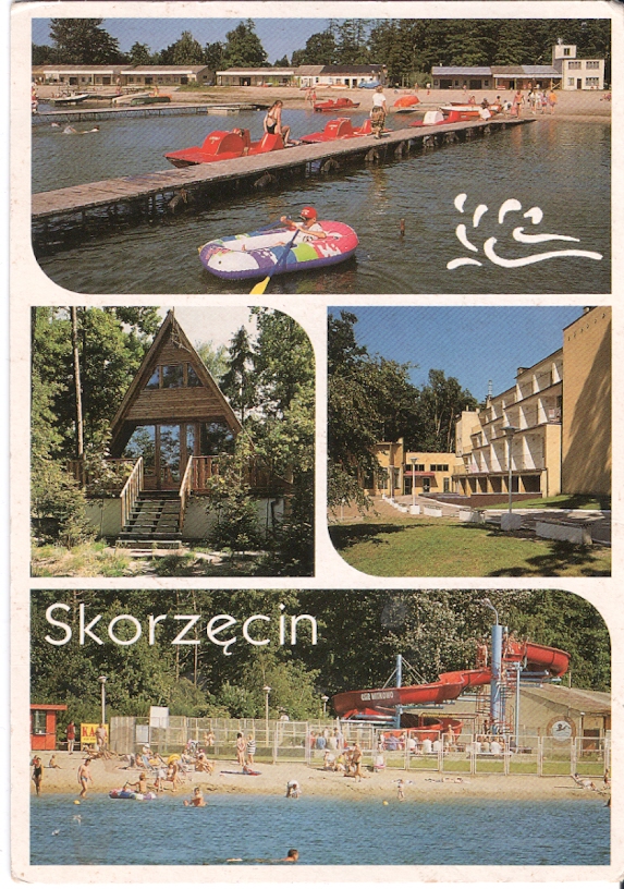 SKORZĘCIN - JEZIORO i OŚRODEK - - 1995R