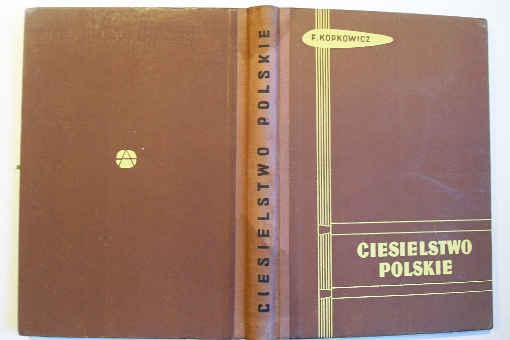 CIESIELSTWO POLSKIE 1958 ROBOTY CIESIELSKIE wyd- I