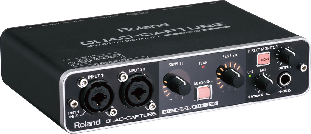 ROLAND UA-55 QUAD CAPTURE INTERFEJS AUDIO USB