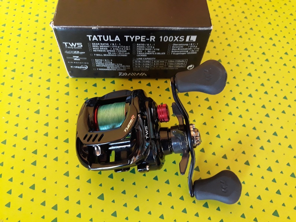 Multiplikator Daiwa Tatula Type-R 100 XSL+ Varivas