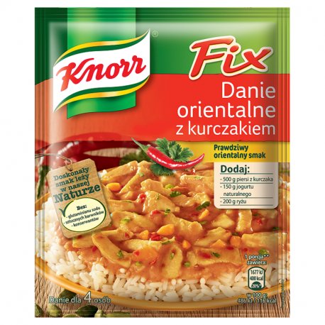 Knorr Fix Danie orientalne z kurczakiem 48 g