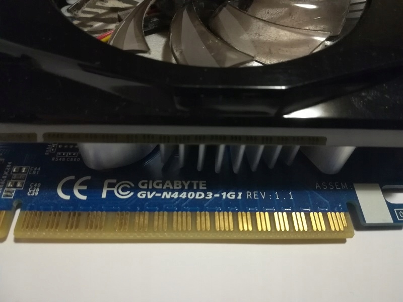 GIGABYTE GT 440 1GB DDR3 GV-N440D3-1GI !DX11! - 7776337873 - oficjalne ...