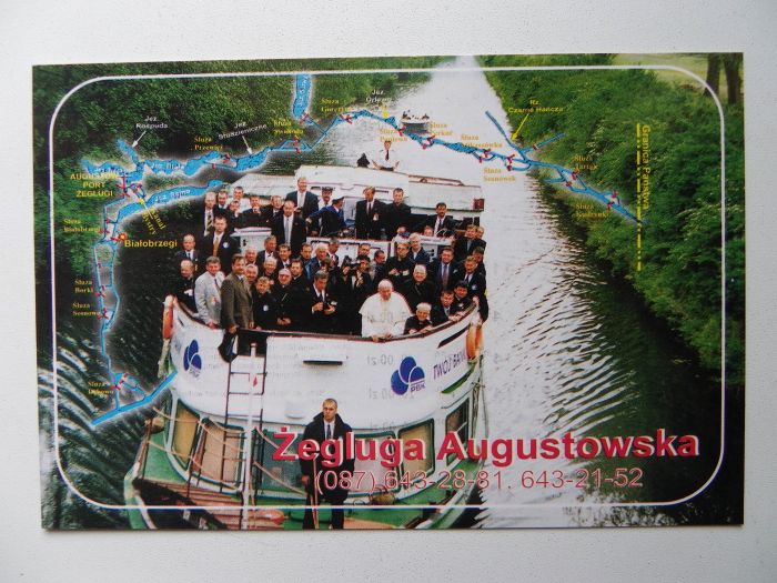 Żegluga Augustowska rozkład rejsów