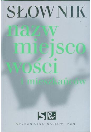 Słownik nazw miejscowości i mieszkańców