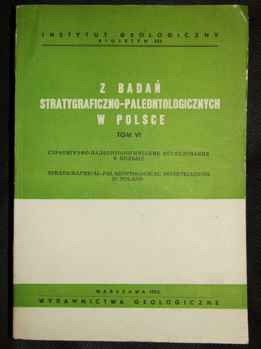 STRATYGRAFIA PALEONTOLOGIA VI kambr konodonty itp