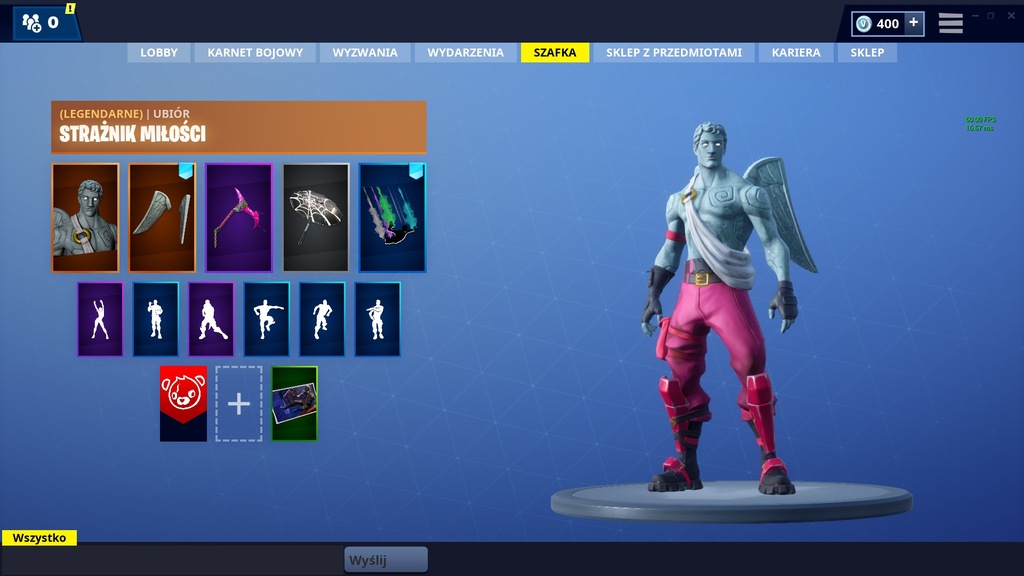 FORTNITE MEGA KONTO 60 SKINÓW/LEGENDY/GALAXY