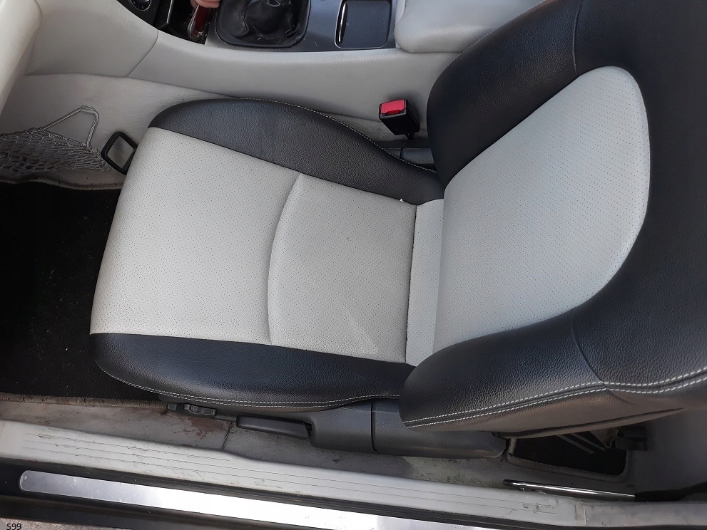 Fotele Kanapa Skora Komplet Mercedes W203 Coupe 06 7444323026 Oficjalne Archiwum Allegro