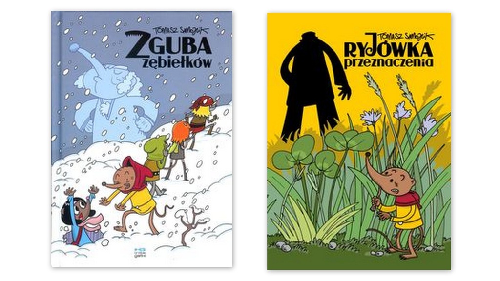 Zguba zębiełków + Ryjówka przeznaczenia Komiksy