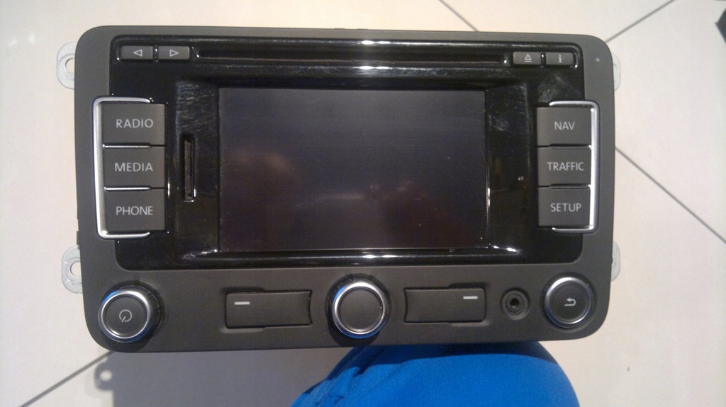 Radio VW RNS 310 (3C0 035 270 B) 7700394122 oficjalne archiwum Allegro
