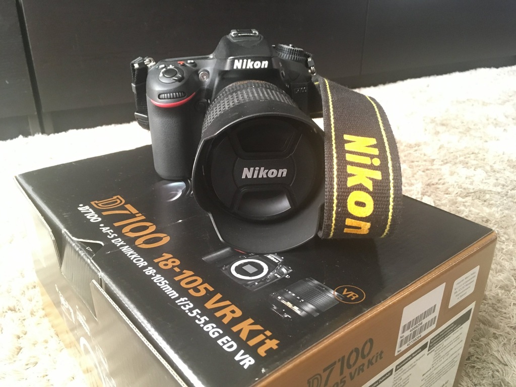Nikon D7100 + NIKKOR 18-105mm - Przebieg ok 4400
