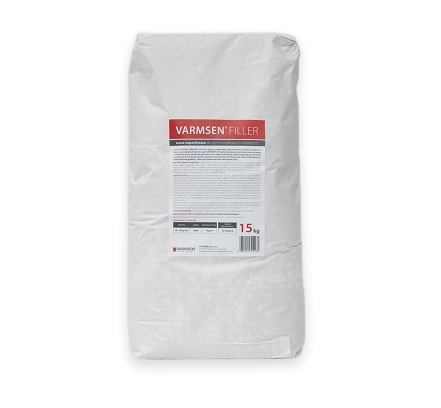 Masa szpachlowa VARMSEN FILLER 15kg do kominka