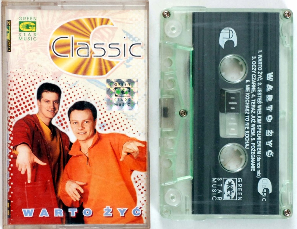 Classic - Warto Żyć (Green Star) kaseta BDB
