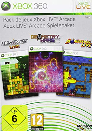 XBOX LIVE ARCADE XBOX 360 PAKIET 3 GRY BOMBERMAN i