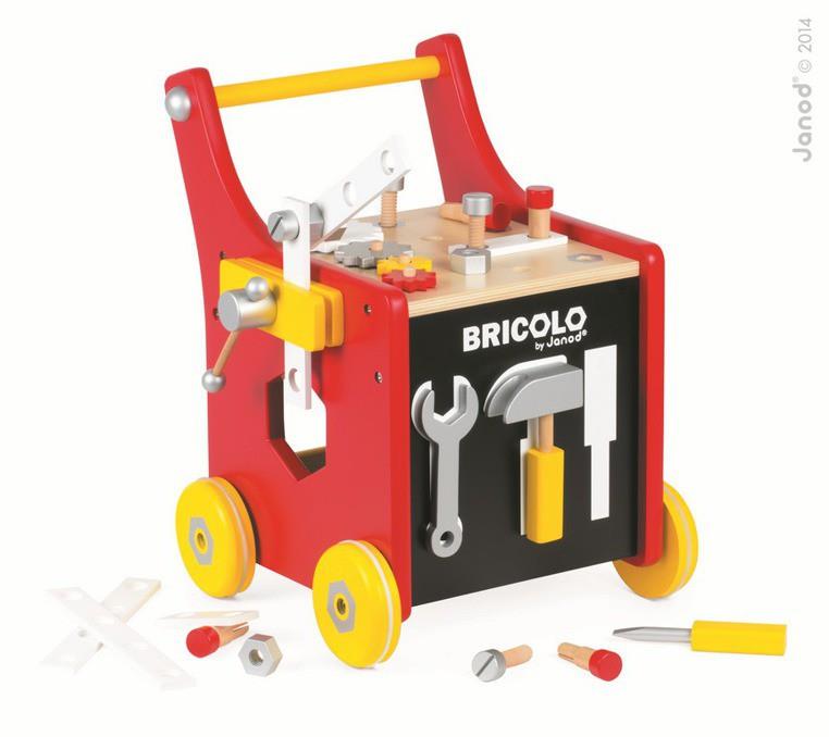 Wózek warsztat magnetyczny z narzędziami Bricolo