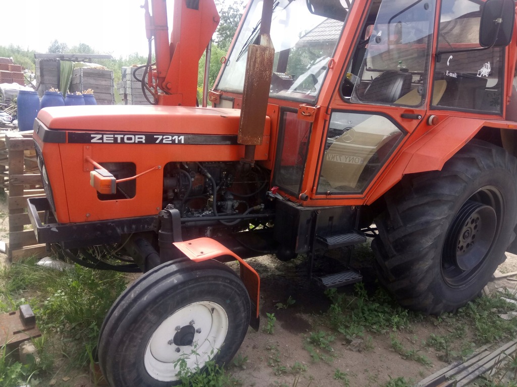 Ciągnik ZETOR 7211 1986r kosiarka bijakowa