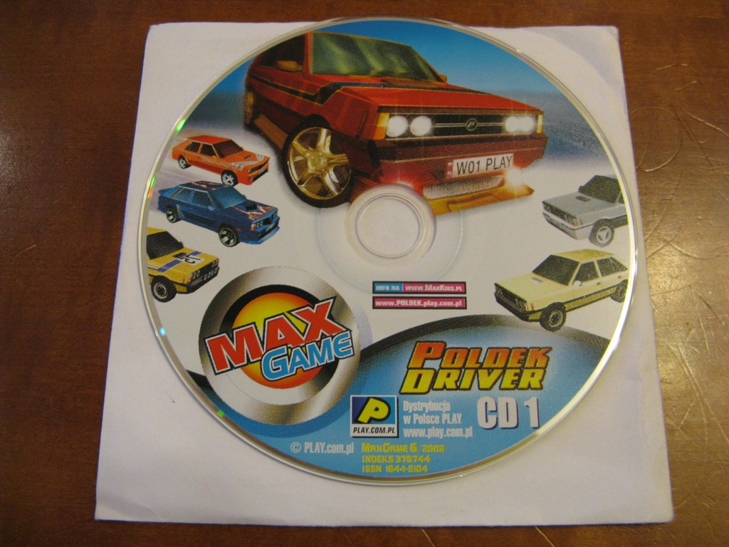 POLDEK DRIVER CD1 GRA PC SYMULATOR