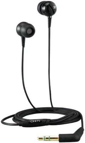 SŁUCHAWKI SENNHEISER CX475 1.2 LEKKIE CZARNE 23140