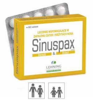 LEHNING Sinuspax tabletki zatoki 60 sztuk