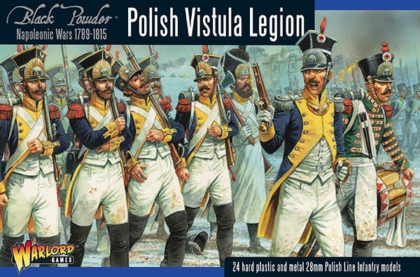 Napoleonic Wars Polish Vistula Legion 24 szt. WBM