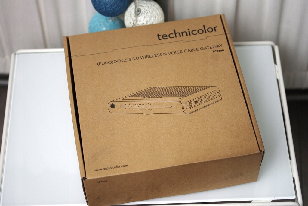 Nowy Router WiFi modem Technicolor TC7200.U od UPC
