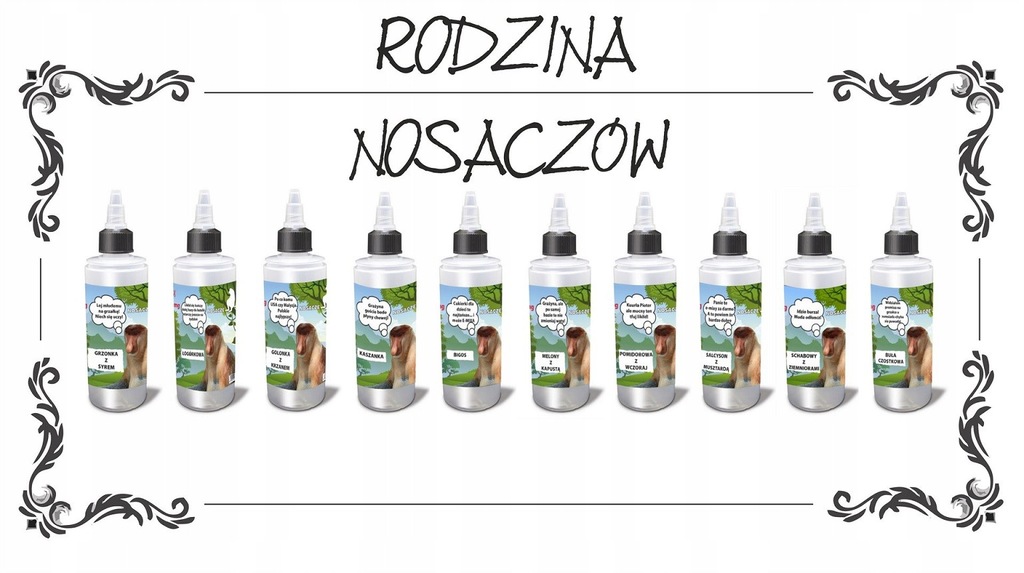 PREMIXY NOSACZE - 80 ML - LIQUID - NOWOŚĆ NA RYNKU