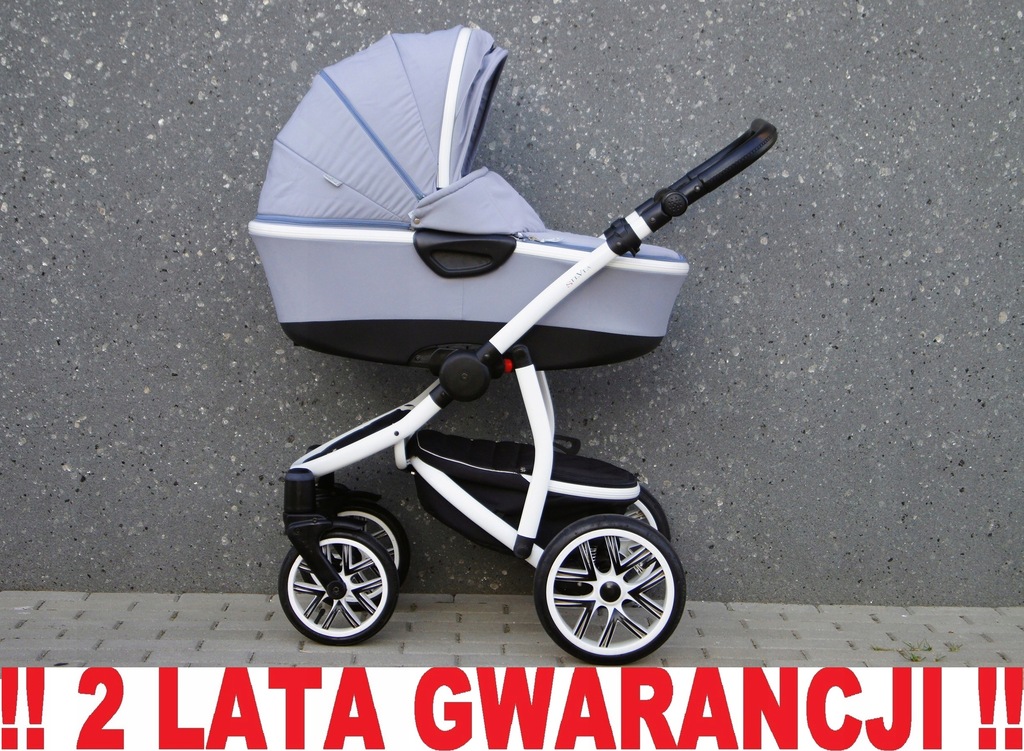 Wózek BEBETTO SILVIA - 3w1 + 2 LATA GWARANCJI !!