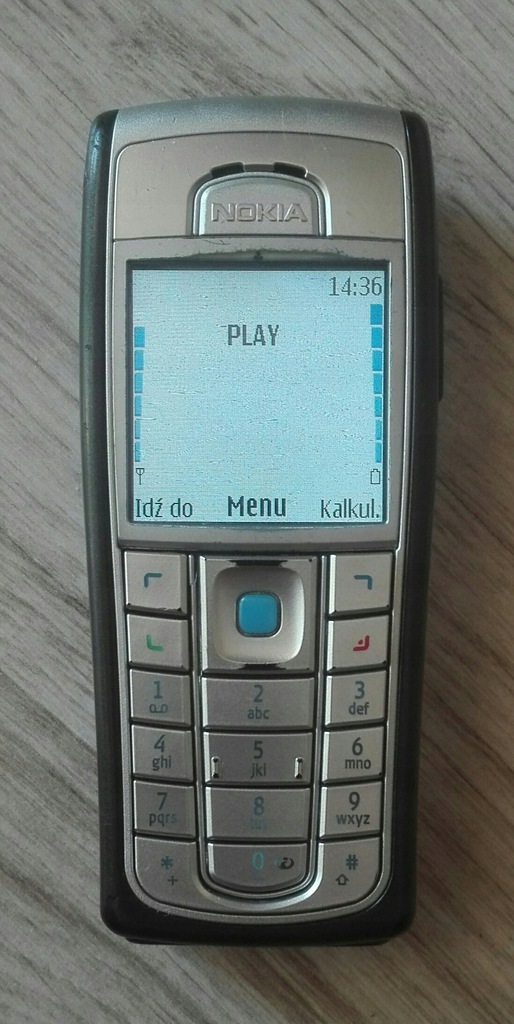 Nokia 6230i kultowa duże klawisze dla seniora