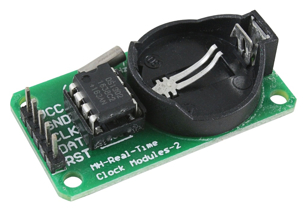 DS1302 MODUŁ RTC CZASU RZECZYWISTEGO ARDUINO A5