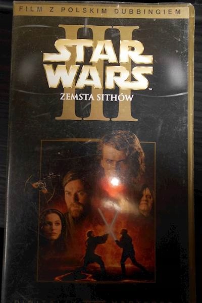 Star Wars Zemsta Sithów - VHS kaseta video